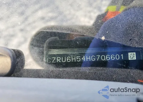 2017 Honda Hr-V Ex из США, поврежденный, VIN 3CZRU6H54HG706601